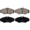 Image de SWAG 60 91 6473 Jeu de plaquettes de frein Essieu avant, contact de signal d'usure exclu