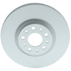 Image de BOSCH 0 986 479 G82 Disque de frein ventilé, revêtu, avec vis/boulons