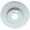 Image de BOSCH 0 986 479 H23 Disque de frein Essieu avant, ventilé, revêtu, à haute teneur en carbone