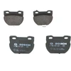 Image de BOSCH 0 986 424 827 Jeu de plaquettes de frein avec instructions de montage