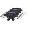 Image de BOSCH 0 986 494 030 Jeu de plaquettes de frein avec tôle anti-bruit, avec accessoires