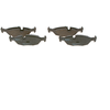 Image de BOSCH 0 986 466 751 Jeu de plaquettes de frein avec clip de piston