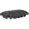 Image de BOSCH 0 986 494 027 Jeu de plaquettes de frein avec vis/boulons