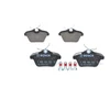 Image de BOSCH 0 986 494 020 Jeu de plaquettes de frein avec vis/boulons, avec accessoires