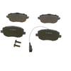 Image de BOSCH 0 986 494 075 Jeu de plaquettes de frein contact de signal d'usure inclus, avec vis/boulons