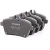 Image de BOSCH 0 986 494 087 Jeu de plaquettes de frein contact de signal d'usure inclus, avec vis/boulons