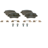 Image de BOSCH 0 986 494 126 Jeu de plaquettes de frein avec vis/boulons, avec accessoires