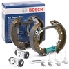 Image de BOSCH 0 204 114 654 Kit de freins, freins à tambours avec cylindre de roue