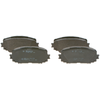 Image de BOSCH 0 986 494 196 Jeu de plaquettes de frein avec tôle anti-bruit