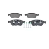 Image de BOSCH 0 986 494 200 Jeu de plaquettes de frein avec palpeur d'usure intégré, avec clip de piston