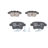 Image de BOSCH 0 986 494 199 Jeu de plaquettes de frein avec vis/boulons, avec accessoires