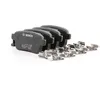 Image de BOSCH 0 986 494 331 Jeu de plaquettes de frein avec instructions de montage, avec accessoires