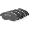 Image de BOSCH 0 986 494 379 Jeu de plaquettes de frein avec indicateur d'usure, avec vis/boulons