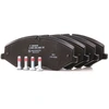 Image de BOSCH 0 986 494 408 Jeu de plaquettes de frein avec vis/boulons, avec accessoires