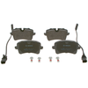 Image de BOSCH 0 986 494 446 Jeu de plaquettes de frein contact de signal d'usure inclus, avec vis/boulons