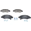 Image de BOSCH 0 986 494 458 Jeu de plaquettes de frein avec indicateur d'usure, avec vis/boulons