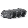 Image de BOSCH 0 986 494 573 Jeu de plaquettes de frein avec indicateur d'usure, avec tôle anti-bruit, avec accessoires