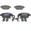 Image de BOSCH 0 986 494 614 Jeu de plaquettes de frein contact de signal d'usure inclus, avec vis/boulons