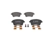 Image de BOSCH 0 986 494 612 Jeu de plaquettes de frein avec vis/boulons