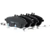 Image de BOSCH 0 986 494 593 Jeu de plaquettes de frein avec vis/boulons, avec accessoires