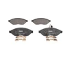 Image de BOSCH 0 986 494 581 Jeu de plaquettes de frein avec palpeur d'usure intégré, avec vis/boulons, avec accessoires