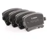 Image de BOSCH 0 986 494 583 Jeu de plaquettes de frein contact de signal d'usure inclus, avec vis/boulons, avec accessoires