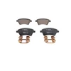 Image de BOSCH 0 986 494 584 Jeu de plaquettes de frein avec indicateur d'usure, avec vis/boulons