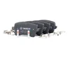 Image de BOSCH 0 986 494 637 Jeu de plaquettes de frein avec vis/boulons, avec accessoires