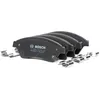 Image de BOSCH 0 986 494 644 Jeu de plaquettes de frein avec indicateur d'usure, avec instructions de montage, avec accessoires
