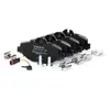 Image de BOSCH 0 986 494 647 Jeu de plaquettes de frein Essieu avant, contact de signal d'usure inclus, avec tôle anti-bruit, avec ressort