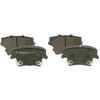 Image de BOSCH 0 986 494 678 Jeu de plaquettes de frein avec indicateur d'usure, avec tôle anti-bruit