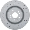 Image de BOSCH 0 986 479 D09 Disque de frein ventilé, revêtu, à haute teneur en carbone, avec vis/boulons