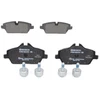 Image de BOSCH 0 986 494 813 Jeu de plaquettes de frein avec vis/boulons, avec accessoires