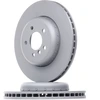 Image de BOSCH 0 986 479 E16 Disque de frein ventilé, revêtu, à haute teneur en carbone, avec vis/boulons