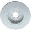 Image de BOSCH 0 986 479 F12 Disque de frein ventilé, revêtu, à haute teneur en carbone, avec vis/boulons