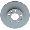 Image de BOSCH 0 986 479 F65 Disque de frein ventilé, revêtu, allié/carbonisé, avec vis/boulons