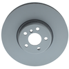 Image de BOSCH 0 986 479 F59 Disque de frein ventilé, revêtu, à haute teneur en carbone, avec vis/boulons