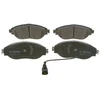 Image de BOSCH 0 986 424 285 Jeu de plaquettes de frein avec palpeur d'usure intégré