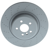 Image de BOSCH 0 986 479 G12 Disque de frein ventilé, revêtu, à haute teneur en carbone, avec vis/boulons