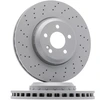 Image de BOSCH 0 986 479 G35 Disque de frein perforé/ventilé de l'intérieur, revêtu, allié/carbonisé, avec vis/boulons