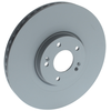 Image de BOSCH 0 986 479 G93 Disque de frein ventilé, revêtu, à haute teneur en carbone, avec vis/boulons