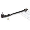 Image de LEMFÖRDER 27644 01 Biellette De Direction Essieu avant droit, avec accessoires