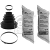 Image de FEBI BILSTEIN 100209 Soufflet De Cardan Essieu avant gauche, Caoutchouc