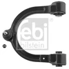 Image de FEBI BILSTEIN 100259 Bras de suspension Essieu avant supérieur, Acier, barre oscillant transversal, avec support en caoutchouc, avec matériel de montage/fixation