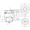 Image de FEBI BILSTEIN 101266 Soufflet à air, suspension pneumatique Essieu arrière