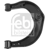 Image de FEBI BILSTEIN 101279 Bras de suspension supérieur, Tôle d'acier, barre oscillant transversal, avec rotule de suspension, avec paliers en caoutchouc