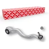 Image de FEBI BILSTEIN 102430 Bras de suspension Essieu avant droit, Aluminium, barre oscillant transversal, avec roulement, avec écrou de blocage