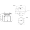Image de FEBI BILSTEIN 105951 Soufflet à air, suspension pneumatique essieu suiveur non articulé
