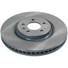 Image de FEBI BILSTEIN 106350 Disque de frein Essieu avant, ventilé de l'intérieur, revêtu