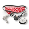 Image de FEBI BILSTEIN 107428 Jeu de courroies trapézoïdales à nervures avec éléments de serrage, avec poulie